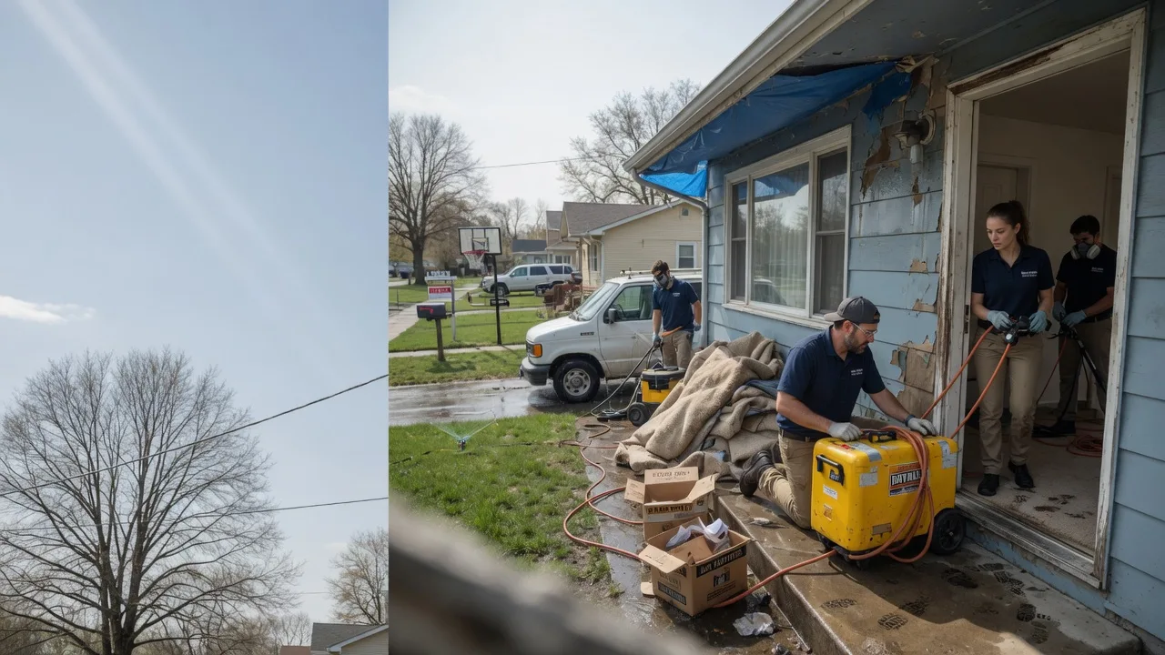 Basement Flood Cleanup in Fort Scott, KS near me